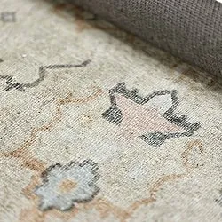 Vlakgeweven vloerkleed - Amena (beige)