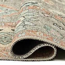 Vlakgeweven vloerkleed - Amena (blauw)