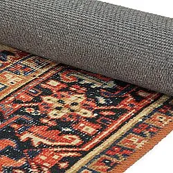 Vlakgeweven vloerkleed - Anzali (rood)