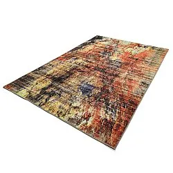 Vlakgeweven vloerkleed - Bechar (rood/multi)