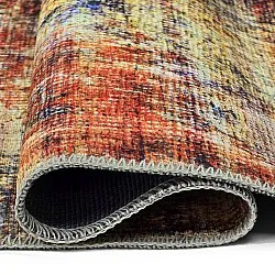 Vlakgeweven vloerkleed - Bechar (rood/multi)