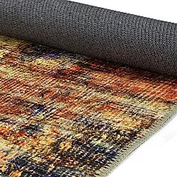 Vlakgeweven vloerkleed - Bechar (rood/multi)