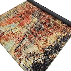 Vlakgeweven vloerkleed - Bechar (rood/multi)