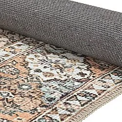 Vlakgeweven vloerkleed - Berelina (beige/multi)