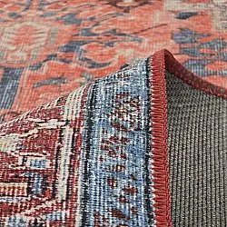 Vlakgeweven vloerkleed - Birjand (rood)