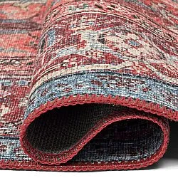 Vlakgeweven vloerkleed - Birjand (rood)