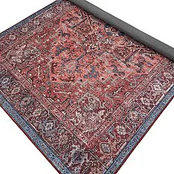 Vlakgeweven vloerkleed - Birjand (rood)