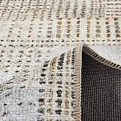 Vlakgeweven vloerkleed - Calla (geel)