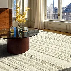 Vlakgeweven vloerkleed - Delara (beige)