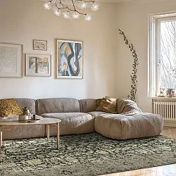 Vlakgeweven vloerkleed - Delvar (groente)