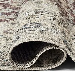 Vlakgeweven vloerkleed - Delvar (rood)