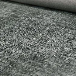 Vlakgeweven vloerkleed - Elarion (zwart)