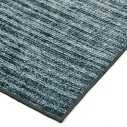 Vlakgeweven vloerkleed - Elarion (blauw)