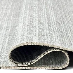 Vlakgeweven vloerkleed - Elarion (lichtgrijs)