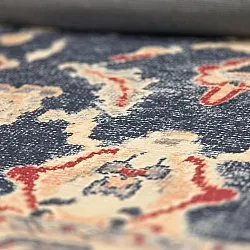 Vlakgeweven vloerkleed - Fadarin (blauw)