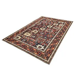 Vlakgeweven vloerkleed - Khalamir (rood)