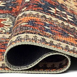 Vlakgeweven vloerkleed - Khalamir (rood)