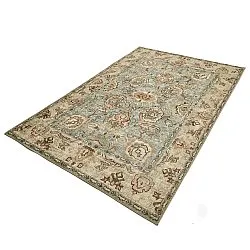 Vlakgeweven vloerkleed - Layla (lichtblauw)