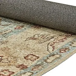 Vlakgeweven vloerkleed - Layla (lichtblauw)