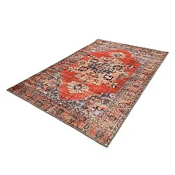 Vlakgeweven vloerkleed - Madevan (rood)