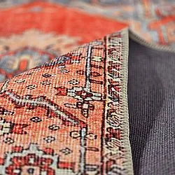 Vlakgeweven vloerkleed - Madevan (rood)