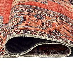 Vlakgeweven vloerkleed - Madevan (rood)