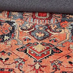 Vlakgeweven vloerkleed - Madevan (rood)