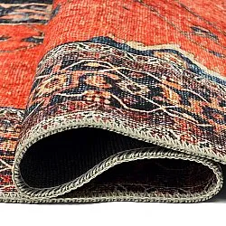 Vlakgeweven vloerkleed - Mandalay (rood)