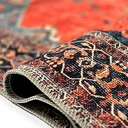 Vlakgeweven vloerkleed - Mandalay (rood)