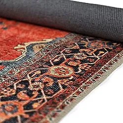 Vlakgeweven vloerkleed - Mandalay (rood)