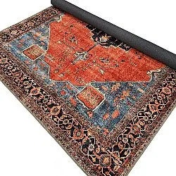 Vlakgeweven vloerkleed - Mandalay (rood)
