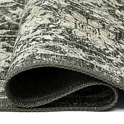 Vlakgeweven vloerkleed - Meralis (zwart)