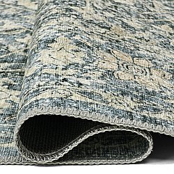 Vlakgeweven vloerkleed - Meralis (blauw)