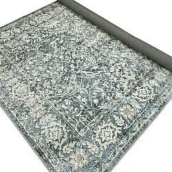 Vlakgeweven vloerkleed - Meralis (blauw)