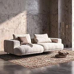 Vlakgeweven vloerkleed - Meralis (rood)