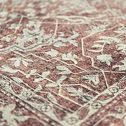 Vlakgeweven vloerkleed - Meralis (rood)