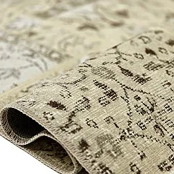 Vlakgeweven vloerkleed - Myrina (beige)