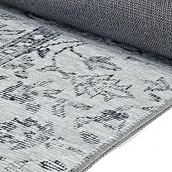 Vlakgeweven vloerkleed - Myrina (grijs)