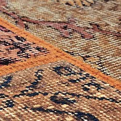 Vlakgeweven vloerkleed - Myrina (rood/multi)