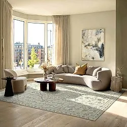 Vlakgeweven vloerkleed - Nahla (room)