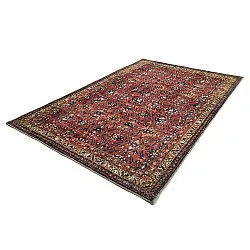 Vlakgeweven vloerkleed - Omarien (rood)