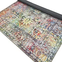 Vlakgeweven vloerkleed - Oriental Rainbow (multi)
