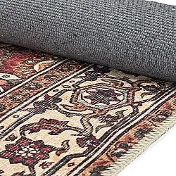 Vlakgeweven vloerkleed - Samaria (rood)