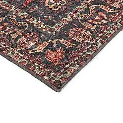 Vlakgeweven vloerkleed - Velamir (rood)