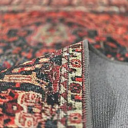 Vlakgeweven vloerkleed - Velamir (rood)