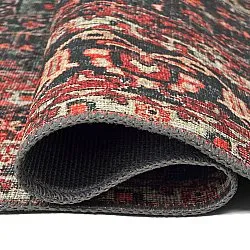 Vlakgeweven vloerkleed - Velamir (rood)