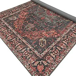 Vlakgeweven vloerkleed - Velamir (rood)