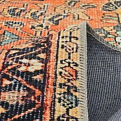 Vlakgeweven vloerkleed - Yasirah (oranje)