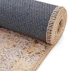 Vlakgeweven vloerkleed - Denizli (beige)