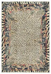 Vlakgeweven vloerkleed - Katavi (beige/multi)